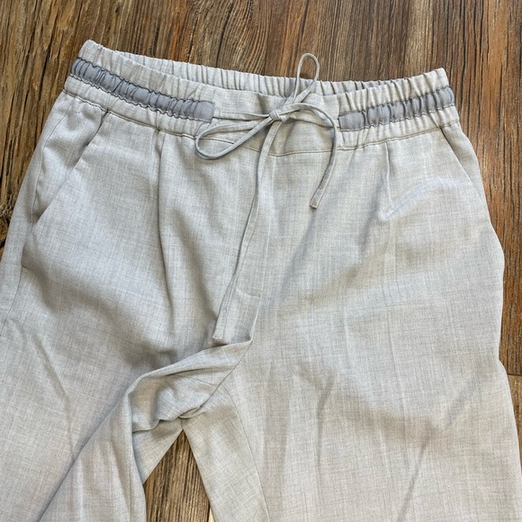 Zara Pants - Zara Basic Size S Taper Pants - Grey Lightweight